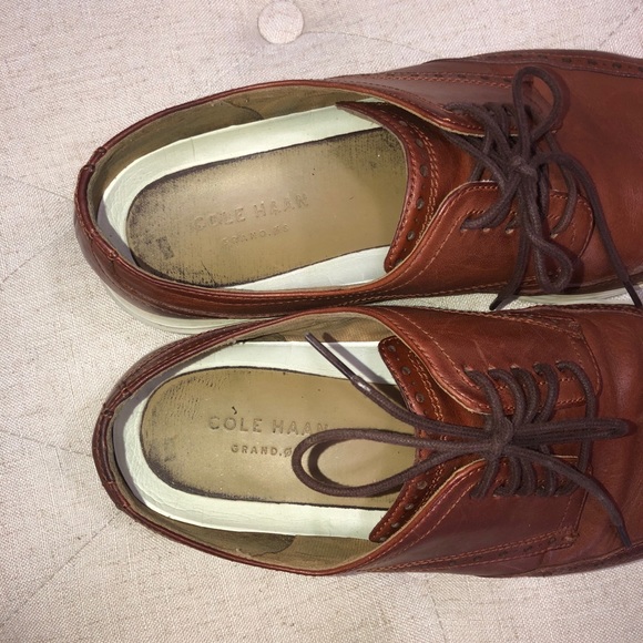 Cole Haan Men's Grand Shortwing Lace Up Shoe - Picture 6 of 11